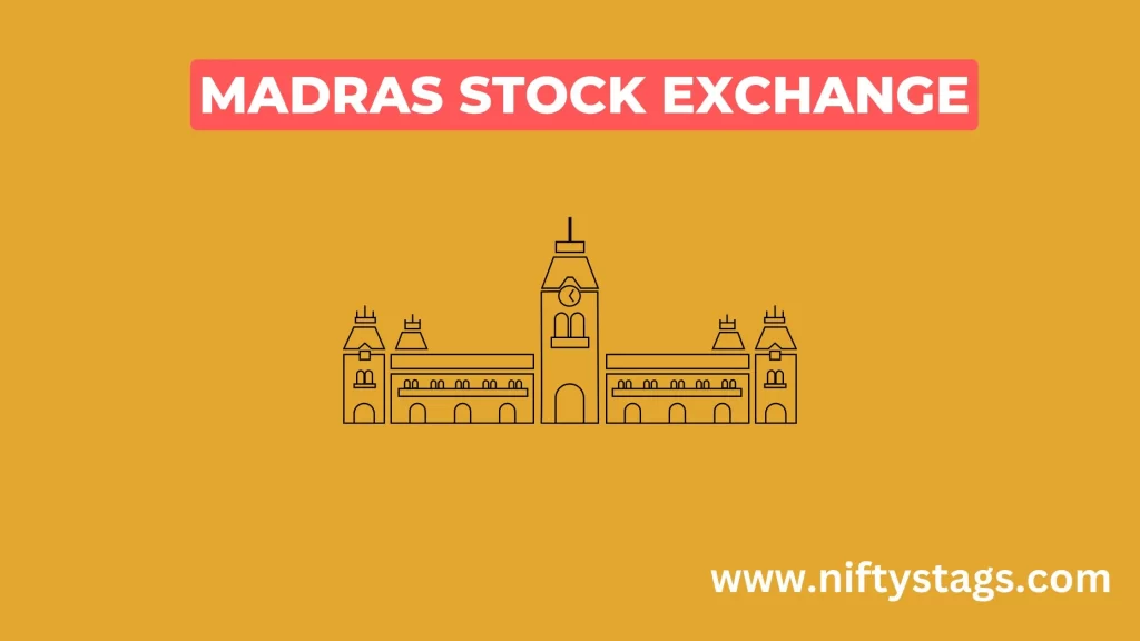 Madras Stock Exchange Banner.