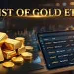banner image for blogpost about gold etf list